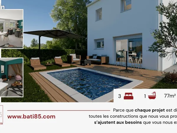 Maison 84 m² Lege 