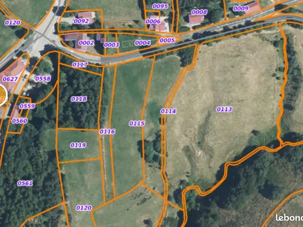 Vente terrain constructible Mézilhac : 800 m2 constructible + 2555 non constructible 