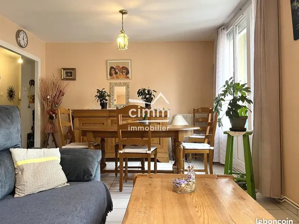 Appartement 3 pièces 63 m² 