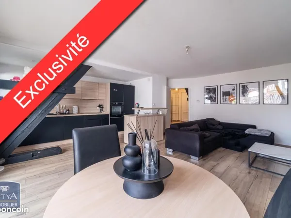 Appartement 2 pièces 57 m² 