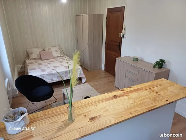 Studio 22 m² meublé 