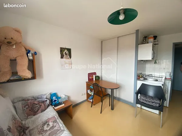 Appartement 1 pièce 19 m² 