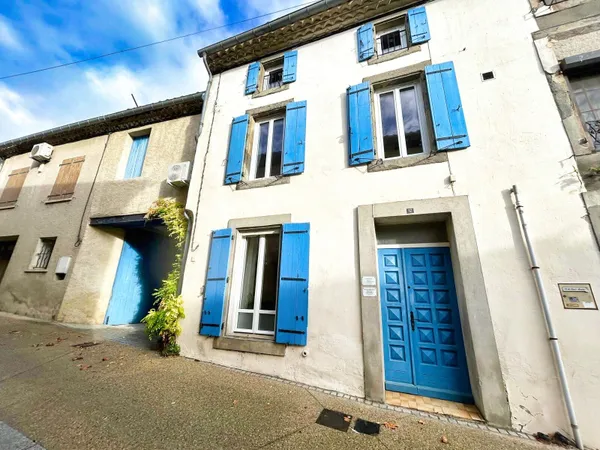PROCHE CARCASSONNE - MAISON VIGNERONNE 153 M2 - GARAGE JARDI 