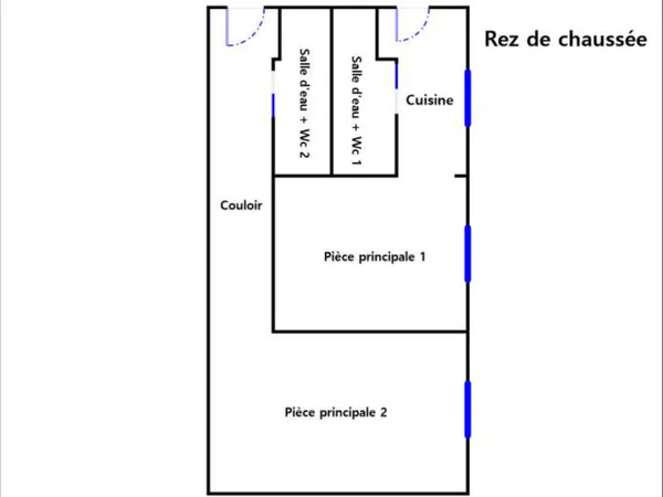 Appartement 2 pièces 40 m² 