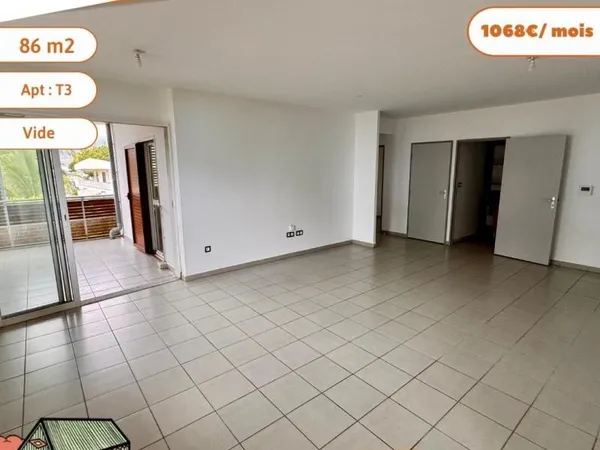 Appartement 3 pièces 74 m² 