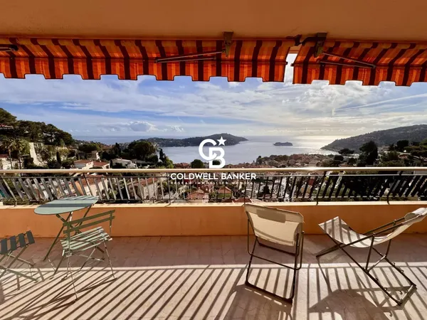Appartement 2 pièces - Villefranche sur Mer - Vue mer panoramique 