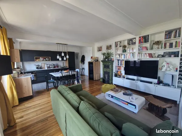Appartement coup de coeur de 71 m² - Rénové par architecte, plein sud, charme de l'ancien 