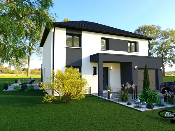 Terrain + maison 120 m² 