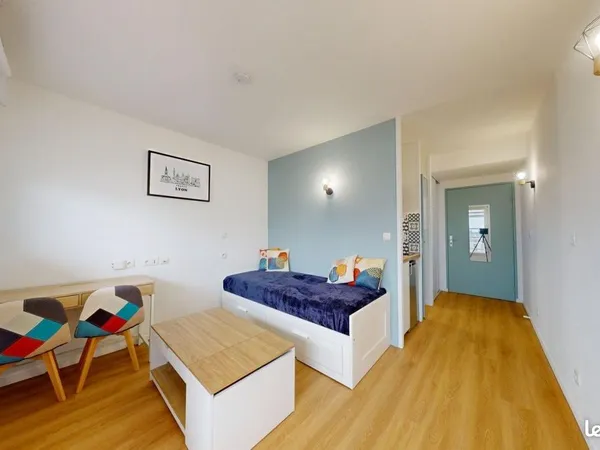 Chambre 1 pièce 17 m² 