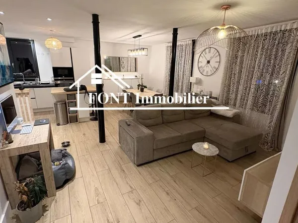 SORBIERS / APPARTEMENT AVEC TERRAIN ET PISCINE 