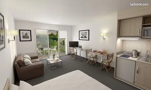 Studio 1 pièce 27 m² 