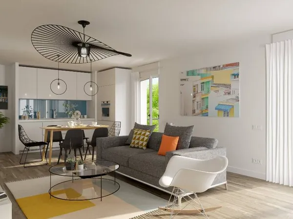 Appartement 3 pièces 68 m² 