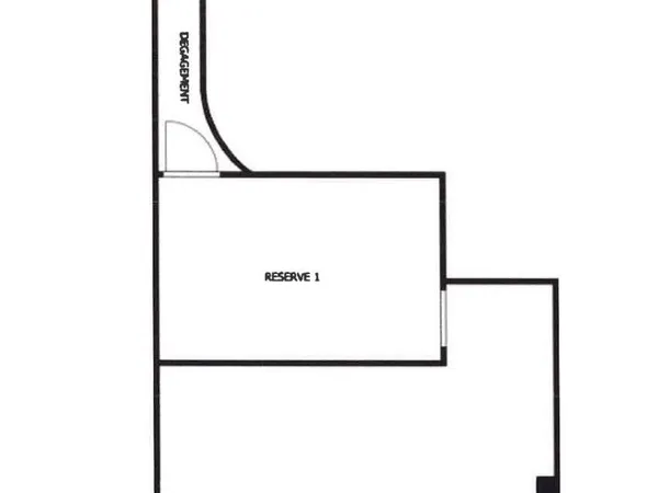 Boutique 2 pièces 60 m² 