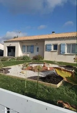 Maison de plain‑pied à La Réorthe (85210), Vendée (dépt 85) - 91 m² - 3 chambres - Garage - 