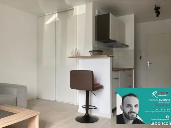 Appartement 1 pièce 21 m² 