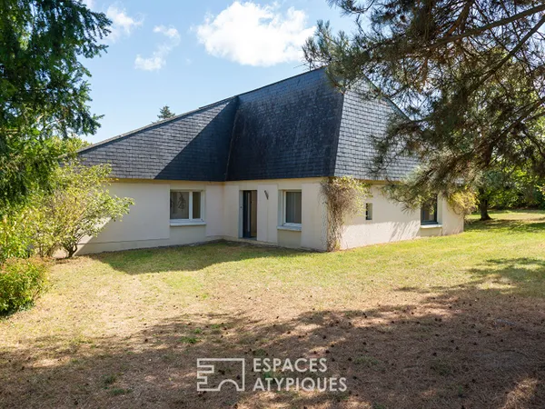 Belle maison d'architecte des années 70 