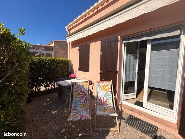 Maisonnette CAP d agde 36 m2 avec extérieur 