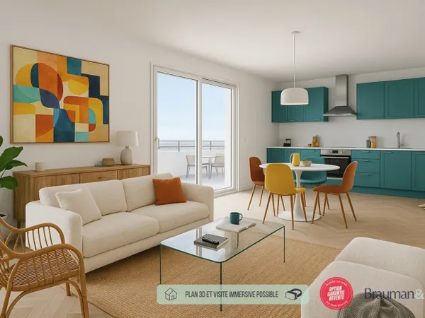 4 PIÈCES de 94m² + EXT(s) de 40m² 