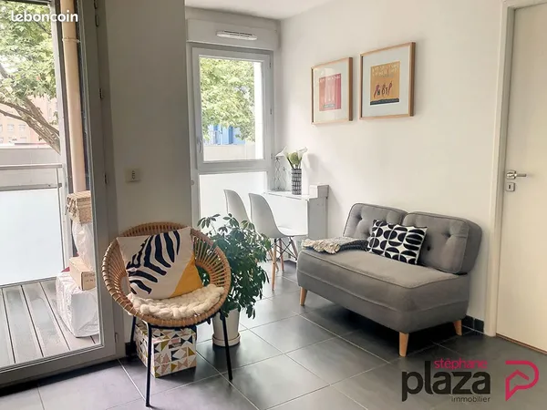 Appartement 2 pièces 38 m² 