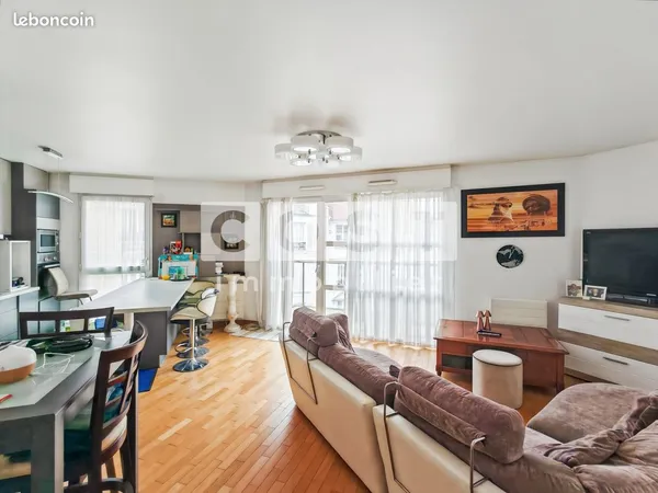 Appartement 3 pièces 64 m² 
