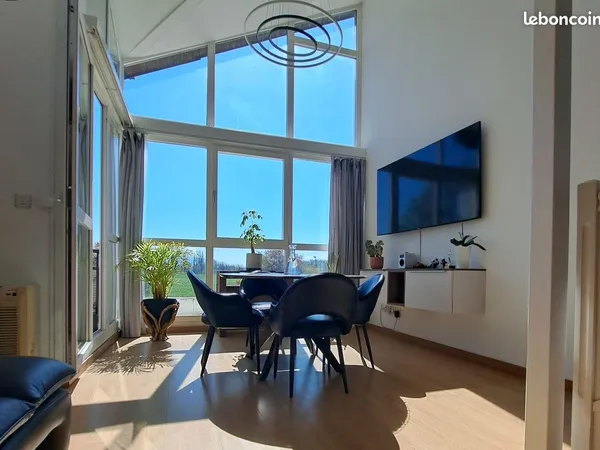 Duplex 4 pièces 91 m² 