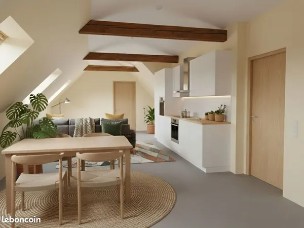 Appartement 3 pièces 55 m² 