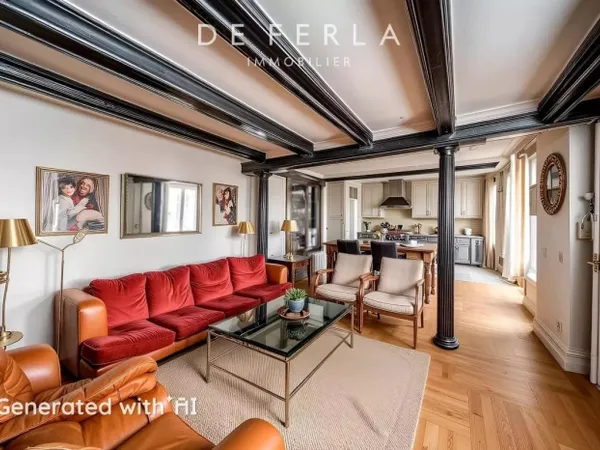 Maison avec accès privatif - 3 chambres - Paris 7ème 
