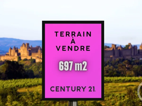 Terrain 697 m² 
