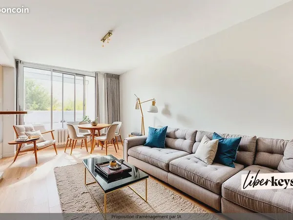 Appartement 3 pièces 62 m² 