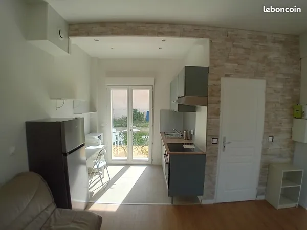 Studio 19m2 avec jardin 