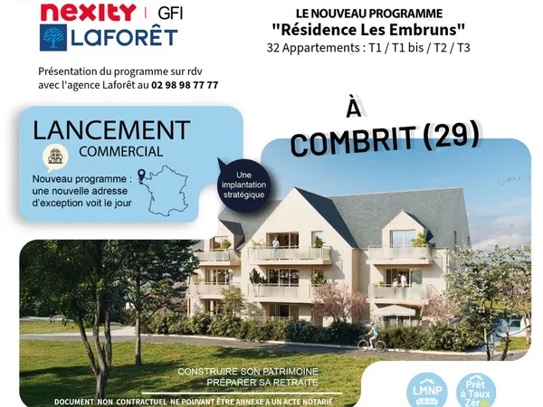 Appartement 3 pièces 59 m² 