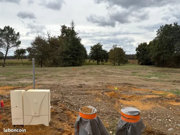 Terrain 519 m² Saint Maurice Sur Adour 