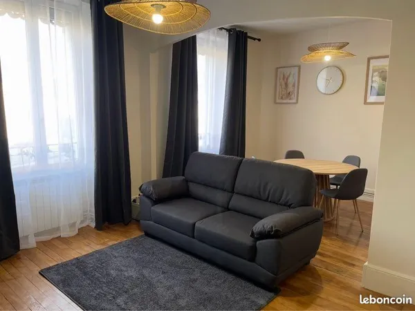 Appartement T2 meublé 55m2 - Centre-ville / Proche gare 
