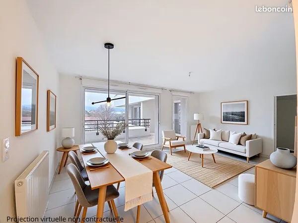 Appartement 3 pièces 71 m² 