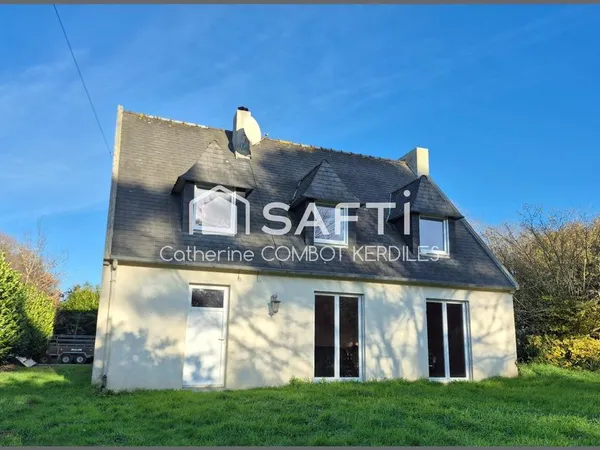 Bel espace à la campagne, cinq chambres 