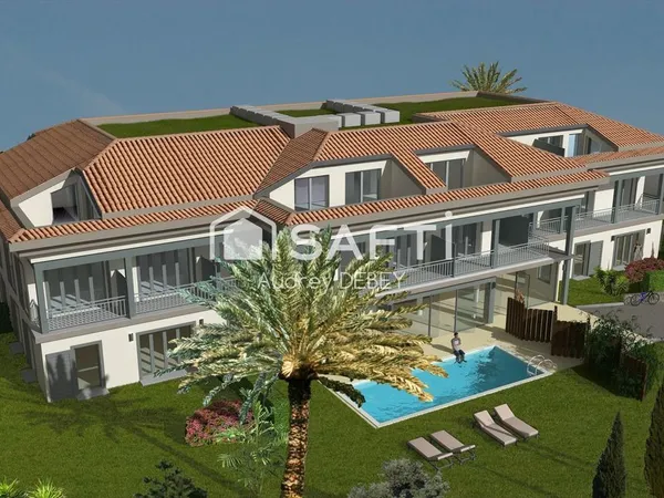 Appartement de type 3 d'une surface de 62m2 situé au second et dernier étage avec deux 