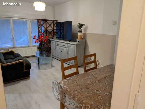T2 meublé RDC avec cour et jardin 
