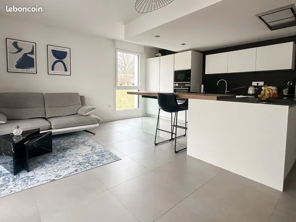 Truchtersheim - 3 pièces récent avec jardin privatif et garage 