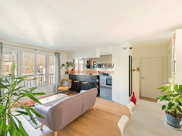 Appartement 3 pièces 59 m² 