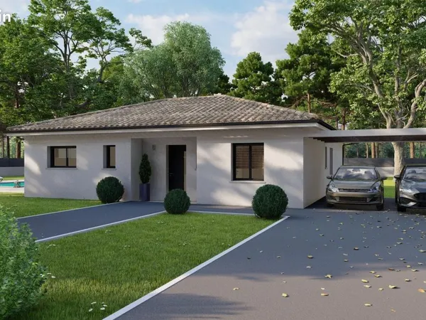 Terrain 600 m² Sadirac 