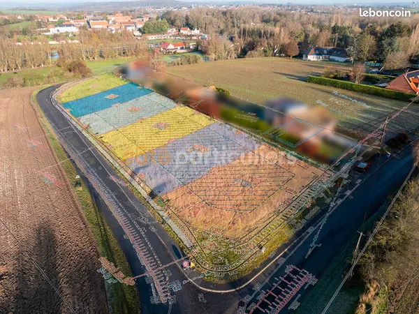 Terrain 700 m² DUISANS 