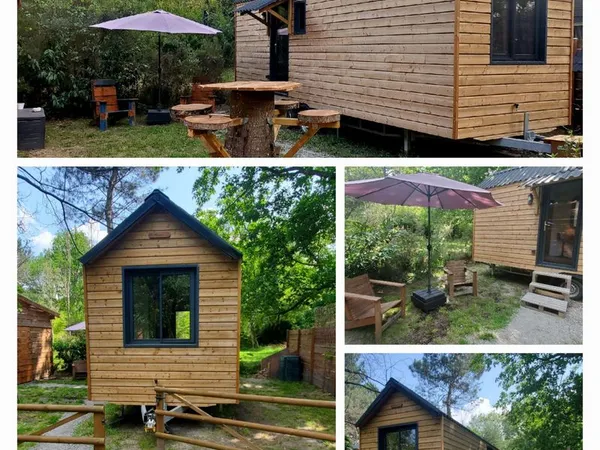 TINY-HOUSE toute équipée avec jardin privatif 
