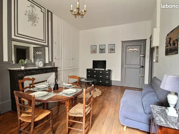T2 meublé 37 m² - Centre-ville - Bail Mobilité / Moyenne Durée - Proche place Henri-Mirpied 