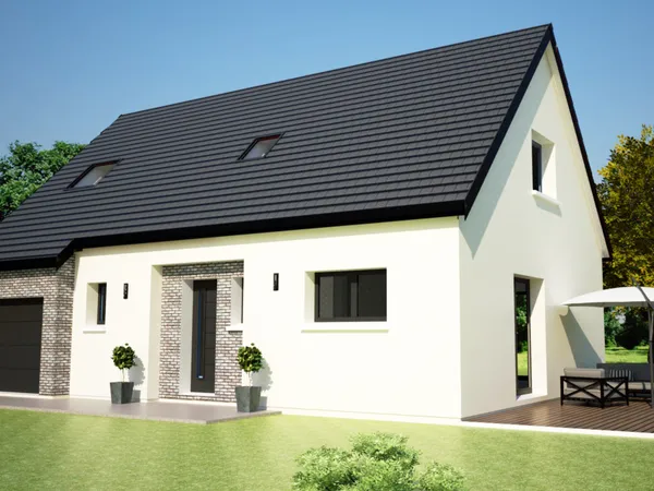 Terrain + maison 106 m² 