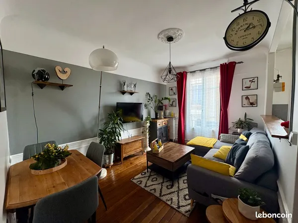 Appartement 2 pièces meublé - 40 m² - Colombes (92700) 