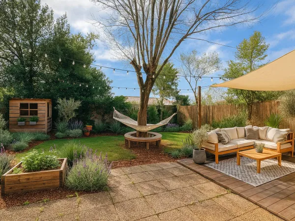 Appartement de 3 pièces principales avec jardin de 104m2 et 