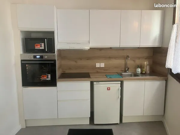 Maison rénovée atypique T2bis ancien T3 