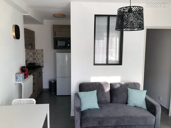 Studio 26m2 Meublé avec Chambre RDC 