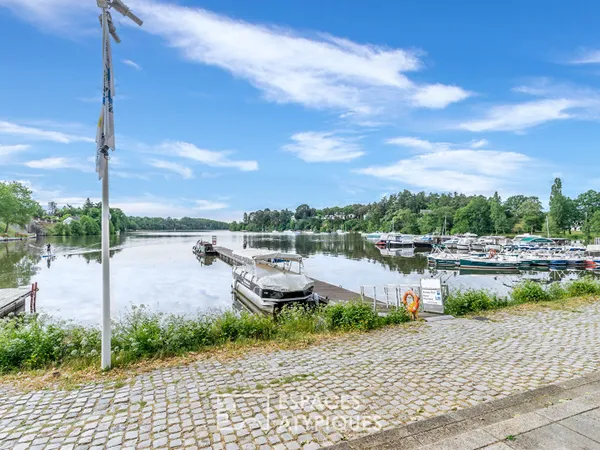Charmant duplex de 71 m² avec vue sur le port de Sucé sur Erdre 