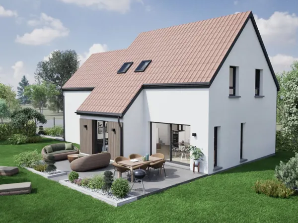 Terrain + maison 5 pièces 133 m² 